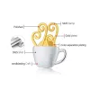 Brooches Lotus Fun Real 925 Sterling Silver Handmade Fine Jewelry Adorable Afternoon Dating Hot Coffee Cup Women Brooches Pin Broche
