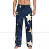 Pigiama da uomo Blue Sky And Stars Pigiama da uomo Pigiama Pantaloni Lounge Pantaloni da notte