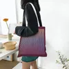 Shopping Bags Kawaii Print Carlos Cruz Diez Tote Bag Recycling Canvas Shoulder Shopper Phisichromie Handbag