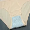 Women's Panties 10 PCS Ultra Thin Ice Silk Solid Pants Comfortable Cotton Crotch Briefs Low Waist Covered Hips Underwear Plus Size Fast