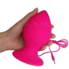 Vibratorer stora anal vibrator sex leksaker kvinnor män silikon super stor rumpa plugg enorm anala plug unisex anus expansion erotiska leksaker sex produkt