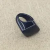 Cluster Rings 1PCS Natural Agate Black Jade Jewelry Gemstone Band Ring Simple Stones For Women Luxury Men