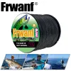 Lignes Frwanf PE 8 brins tresse ligne Multifilament 300 m/330 yrds ligne de pêche tressée pour la pêche à la carpe en eau salée 6300LB 0.10MM1MM