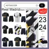 23/24 Реал Мадрид Футбольные спортивные костюмы устанавливают сетки с коротким рукава