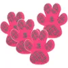 Dog Apparel 4 Pcs Non-slip Protection Pad Stickers Silica Gel Wear Resistant Foot Patch