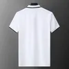 Mode Hommes T-shirts Hommes Polos Casual Luxe T-shirt Brodé Tops Tees Medusa Coton Serpent Motif Polo-shirt Col Polos Taille Asiatique M-3XL003