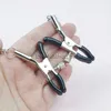 Metal Nipple Clamp with Metal Chain for Women Fetish to Breast Labia Clip Stimulation Massager Bdsm Bondage Sex Products