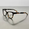 Sonnenbrillenfassungen Designer neue Anti-Blaulicht-Box-Brillen können mit Myopiegrad, schlichtem Gesicht, verdrehten Beinen, personalisiertem schwarzem Rahmen ZE0V kombiniert werden