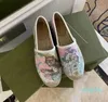 Spring and autumn casual letter embroidery sneakers flower canvas women's shoes size 35---41