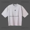 Designer Kanyes klassisches Wests-T-Shirt Three Party Joint Peace Dove bedrucktes Waschwasser mit kurzen Ärmeln High Street Herren und Damen Yzys Tees 218