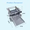 Tabletop Corn Tortilla Maker Machine/ Stainless Steel Mexican Maize Tortilla Making Machines