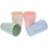 タンブラー4 PCS Unbreakable Drinks Cups Water Outdoor Drinking Picnic for Camp