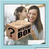 Вечеринка 2023 Mystery Box Коробки для электроники Случайные подарки-сюрпризы на день рождения Удачный рекламный подарок, такой как дроны Умные часы-C Dr Dhzd7