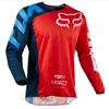 ZARH T-shirts pour hommes Fox manches longues décélération de vitesse cyclisme vêtements de sport hors route Congestion T-shirt haut