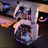 PS4/Xbox One/NSシリーズのデュアルコントローラースタンドスタンドのUniversal Desk Controller Holder Bracket Gamingのアクリルゲームパッドスタンド