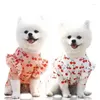 Odzież dla psów wiosna lato jesienna mała dziewczyna sukienka księżniczka luksusowy płaszcz kota ubrania dla psów