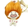 2023 New Zodiac Doll Fun Denti mancanti Bambola di cotone Portachiavi Peluche Borsa da donna Ciondolo Regalo per bambini 240223