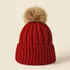 Bérets 2024Women's extérieur froid chaud tricoté casquette automne et hiver équitation ski double couche laine respirante