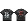 Temsilct tshirt kalitesi temsili kapüşonlu zip shirtler moda temsili anime mektup tasarımcı t-shirts erkeklerin tişörtleri kadın gevşek temsili gömlek 6280