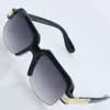 Fashion Men Women Brand Design metal Lens UV400 metal sun glasses MOD607 woman men sunglasses only sunglasses252e