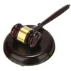 مطرقة مزاد خشبي مصنوعة يدويًا للمحامي القاضي المصنوع يدويًا ، كتلة صوتية لمحكمة هامر لبيع المزاد 240219