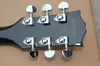 Schwarze G-400 Hochwertige SG-E-Gitarre, Hardware-Hardware, Lightning-Griffbretteinsatz, großes Pickup-Schutzbrett, auf Lager, schneller Versand