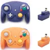 GamePads GameCubesコントローラーのNINTEND NGCゲームコントローラーの新しい2.4Gワイヤレスハンドヘルドジョイスティック