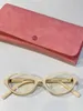 Lunettes de soleil à la mode, montures de styliste, ovales, pour Instagram, célébrités d'internet, même Style, SMU04Z L78N