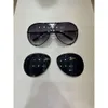 Carro carerras óculos de sol p8478 um espelho piloto quadro com lente extra troca carro grande tamanho masculino marca designer