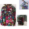 Cartoon-Maus-Baumwollrucksack, Schultasche, passend zum Lunchpaket, Ausweishalter, Lanyard227W