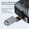 Adapter Nieuwe Bluetooth 5.3 Audio -ontvangerondersteuning TF Udisk Music Play 3.5mm Aux RCA Wireless Audio Adapter voor tv -pc -luidsprekers Auto