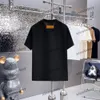 xinxinbuy Herren Designer T-Shirt 2024 Prägung Buchstabendruck 1854 Kurzarm Baumwolle Damen Blau Schwarz Weiß Grün Khaki M-4XL