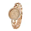 Mira la tendencia de la moda Diamond Hip Hop Chain Cuba Quartz Reloj Full Diamond Water's Watch