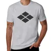 Herrpolos Takeda samurai kamon bishi t-shirt skjortor grafiska tees estetiska kläder djur tryck skjorta för pojkar t män