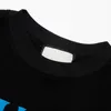 2024 Summer Mens Designer T Shirt Casual Man Damska TEES Z literami Drukuj krótkie rękawy