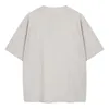 Paris estilo jeep fogo impressão oversize t designer camiseta primavera verão casual moda skate homens mulheres plus size tshirt 24ss 0223