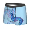 Mutande Tre bellissimi boxer da uomo blu Geryhound Levrieri Cane Biancheria intima creativa traspirante Pantaloncini con stampa di alta qualità Regali