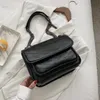 designer Medium Vintage Leather Crossbody Shoulder Bag Front Flap Metal Chain Bags with Leather 498894330K