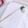 Pinces à cheveux épingle à cheveux chinoise rétro avec baguettes pendentif Rose en alliage Durable pour cadeau d'anniversaire Thanksgiving