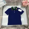 Nouvelle Angleterre style filles garçons été classique polos design de mode coton style preppy t-shirts fille garçon luxe enfants pull t-shirts t-shirt vêtements à manches courtes