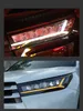 Estilo de carro para Toyota Highlander 20 18-20 20 Kluger LED Farol DRL Animação Azul Luzes de corrida Conjunto de sinal dinâmico