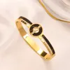 bracciale in oro con diamanti per unghie designer per donna uomo braccialetto in oro con tutti i diamanti gioielli in acciaio inossidabile Bracciali firmati per unghie non allergici a colori veloci