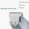 Trimmers Kemei 1949 Professional Hair Clipper All Metal Men Men Electric Cordless Hairmer 0mm Baldheaded T Blade Finish Machine