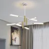 Lampes suspendues nordique minimaliste lumière salon lustres atmosphère de luxe hall lumières personnalité créative Net rouge