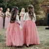 Платья для девочек больших размеров, праздничное кружевное платье принцессы с цветочным узором для девочек, детские летние платья на свадьбу, день рождения, детская одежда 2, 4, 6, 8, 10, 12 14L2402