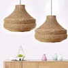 Pendant Lamps ARTURESTHOME Rope Lampshade Hand-woven Antique Chandelier Bohemian Retro Creative Lighting Fixtures Home Decoration