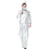 Magliette da uomo Uomo adulto Mago di Oz Tin Man Costumi Cosplay Carnevale di Halloween Purim Mardi Gras Party Outfit