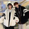 السترات للسيدات Harajuku Streetwear كبير الحجم الفضفاضة للنساء والرجال chic zipper incure soft fleece coats بالجملة بالجملة