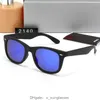 Mode Runde Sonnenbrille Marke Design Uv400 Brillen Metall Gold Rahmen TR90 Sonnenbrille Männer Frauen Spiegel Pol Cix Raies Ban 2140 2KAK