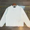 Sweats à capuche pour hommes Sweatshirts Designer Top Automne / Hiver Nouveau Triangle en métal Lettre Poche Zipper Pull à col rond pour hommes et femmes BD3F